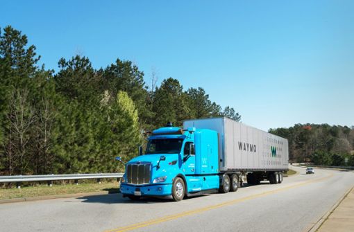 Vor drei Jahren ist die Google-Schwester Waymo in die Entwicklung autonom fahrender Trucks eingestiegen. Foto: Waymo