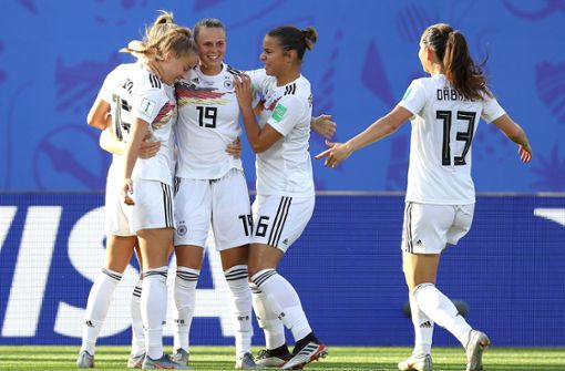 Die DFB-Frauen haben einen 3:0-Sieg gegen Nigeria gefeiert. Foto: Getty Images