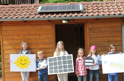 An der Kirchhaldenschule freut man sich über die Solaranlage Foto: Ströbele