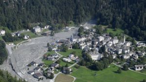Zwei Tage nach dem Bergsturz in Graubünden soll erneut Gestein vom Felsen gebrochen sein. (Symbolbild) Foto: Keystone