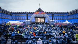 5000 Tatort-Fans trotzen Sturm und Regen