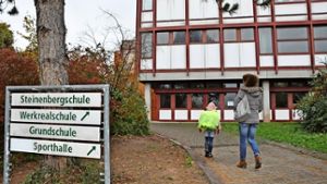 Nach dem Entscheid gegen ein Gymnasium ist die Zukunft der Steinenbergschule derzeit offener denn je. Foto: Georg Linsenmann