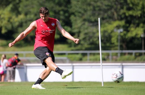 VfB-Spieler Mario Gomez tritt aus der Nationalmannschaft zurück. Foto: Pressefoto Baumann