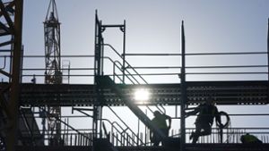 In der Baubranche nimmt die Zahl der Insolvenzen zu. Foto: picture alliance/dpa/Marcus Brandt