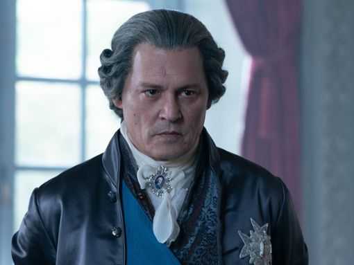 Johnny Depp verkörpert in Jeanne du Barry den französischen König Ludwig XV. (1710-1774). Foto: Stephanie Branchu - Why Not Productions