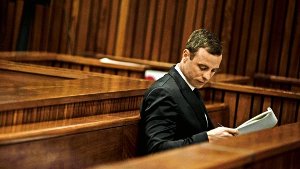 Oscar Pistorius im Gerichtssaal Foto: dpa