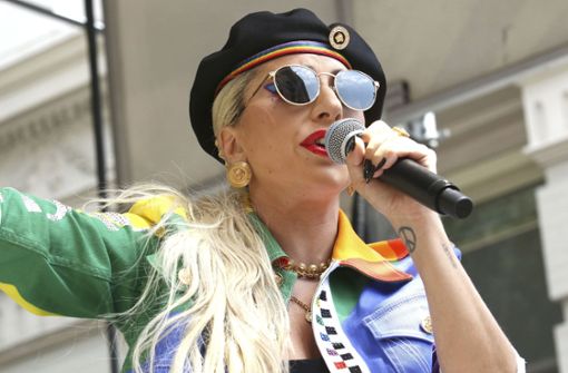 Unauffälliges Styling ist eher nicht ihr Ding: Lady Gaga Foto: dpa/Greg Allen