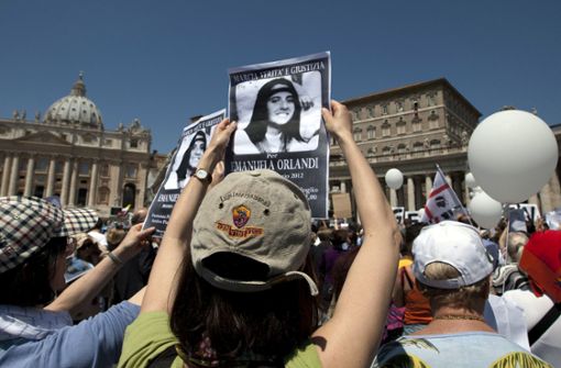 Das letzte Foto der vor 36 Jahren verschwundenen Emanuela Orlandi kennt in Italien jeder. Foto: dpa