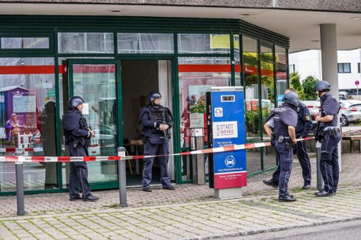 In Bernhausen gab es am Dienstagvormittag einen Banküberfall. Foto: SDMG Kohls