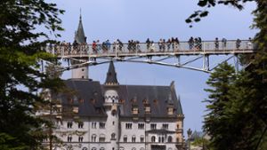 Was geschah im Juni 2023 am Schloss Neuschwanstein? Foto: dpa/Karl-Josef Hildenbrand