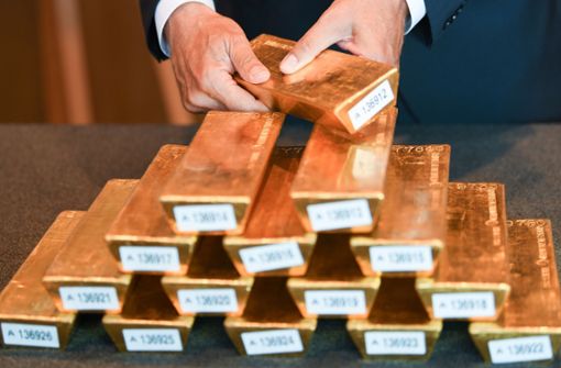 Es geht um viel Gold und noch mehr Geld in dem Prozess vor dem Landgericht Stuttgart. Foto: dpa