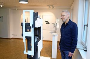 Karl-Heinz Bogner stellt in Plochingen aus: Mit feinem Gespür für die Geometrie