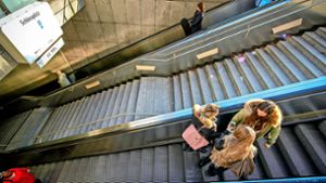 Diebstahlserie in Stuttgart: Die Rolltreppe wird zum Tatort