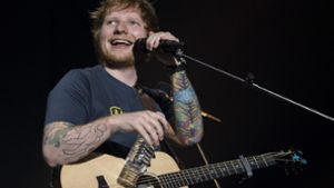 Ed Sheeran bei seinem Konzert in Zürich. Am Montag startet der britische Sänger seine Deutschlandtour in München. Foto: dpa