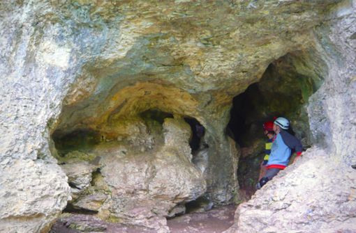 Auch die Gustav-Jakob-Höhle ist neben der Falkensteiner Höhle ein beliebtes Ziel bei  Anbietern von Outdoor-Touren. Foto: Volkshochschule Korntal-Münchingen