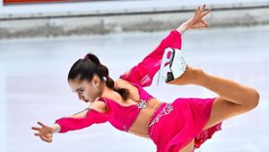 Sasha Tandogan glänzte bei den deutschen Meisterschaften im Eiskunstlauf. Foto: StZN/Luca Tonegutti