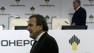 Mitglied des Aufsichtsrats von Rosneft: Gerhard Schröder. Foto: AFP
