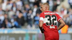 Für Andreas Beck vom VfB Stuttgart ist die Saison beendet. Foto: Bongarts/Getty Images