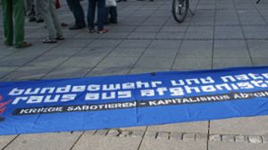 In Stuttgart wurde erneut gegen Abschiebungen demonstriert. Foto: SDMG