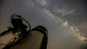 Blick auf die Milchstraße mit einem Teleskop. Foto: Imago/Itar-Tass