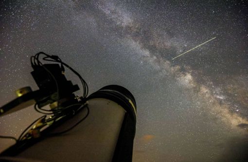 Blick auf die Milchstraße mit einem Teleskop. Foto: Imago/Itar-Tass
