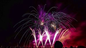 Bei den Flammenden Sternen in Ostfildern  dreht sich alles ums  Feuerwerk. Foto: SDMG// Liebrich