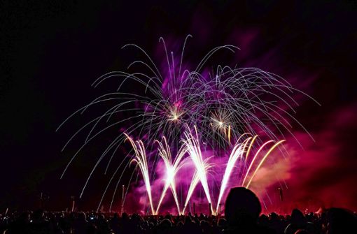 Bei den Flammenden Sternen in Ostfildern  dreht sich alles ums  Feuerwerk. Foto: SDMG// Liebrich
