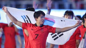 Woo-yeong Jeong hat mit Südkorea das Fußballturnier der Asienspiele gewonnen. Foto: imago/Xinhua
