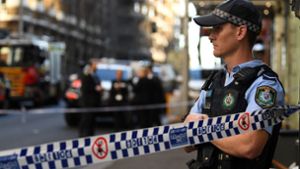 In Sydney hat ein Mann auf eine Frau eingestochen. Foto: AFP