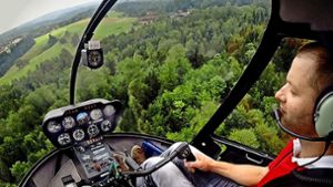 Timon Kauderer, 37 Jahre,  ist auf dem Weg zur Pilotenkarriere der besonderen Art. Foto: Weingand/StZN