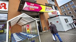 Der Real-Supermarkt im Scharnhauser Park geht an Kaufland über. Foto: Ines Rude/l