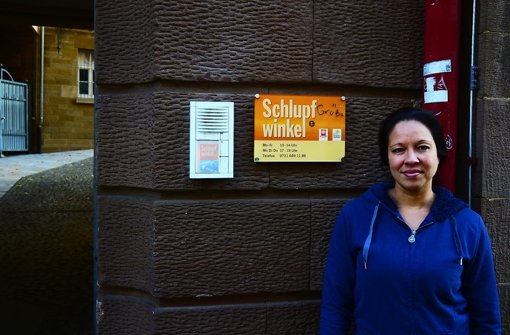 Sonja Hagenmayer kümmert sich im Schlupfwinkel um Kinder und Jugendliche, die auf der Straße leben. Foto: Nina Ayerle