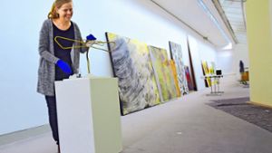 Katrin Bettray  bereitet  derzeit unter anderem  eine neue Ausstellung im Kleihues-Bau vor. Foto: Mostbacher-Dix