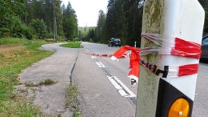 Auf Höhe dieser Parkbucht wurde die Leiche der Frau gefunden. Foto: Müller