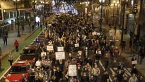 Tausende gehen gegen Trump auf die Straße