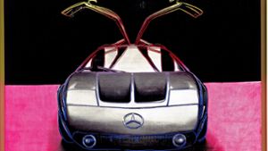 1986 für die  Serie „Cars“ von Daimler entstanden: Andy Warhol, Mercedes C111 (1970) Foto: Daimler