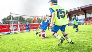 Spaß soll es machen: Fußballtraining für Kinder Foto: VfL Fußballschule Fair Play