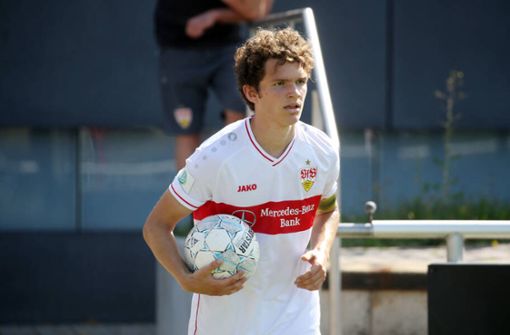 Jordan Meyer ist ein Original Cannstatter Junge – und strebt eine Profikarriere beim VfB an. Foto: Imago/Robin Rudel