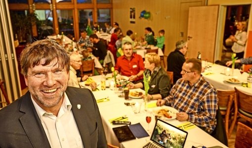 Markus Rösler freut sich über seinen Erfolg bei der Landtagswahl. Foto: factum/Weise