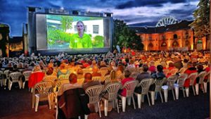 Stimmungsvolles Kino-Erlebnis im Hof der Karlskaserne anno 2022. Foto: Archiv (avanti)