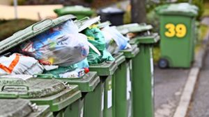Nächstes Jahr werden im Kreis Ludwigsburg 73 000 Mülltonnen ausgetauscht – auch das wird teuer. Foto: /Horst Dömötör