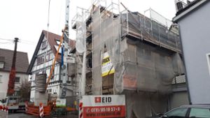 Bauliche Entwicklung am Milchhäusle in der Weimerstraße. Foto: FZ