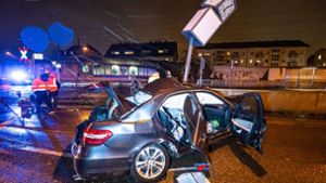 Der Unfall ereignete sich in Mannheim. Foto: 7aktuell.de/Alexander Hald/7aktuell.de | Alexander Hald