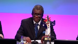 Der kongolesische Arzt Denis Mukwege wurde mit dem Friedensnobelpreis ausgezeichnet. Foto: media control GmbH