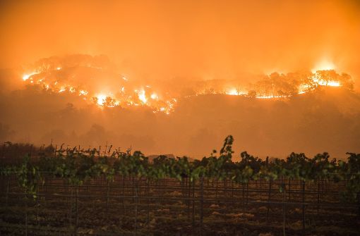 Die Waldbrände in Kalifornien breiten sich immer weiter aus. Foto: dpa