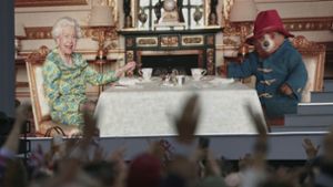 Der Clip von Paddingtons Audienz bei Queen Elizabeth II. ging im Netz viral. Foto: Victoria Jones/PA/dpa/Victoria Jones