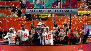 Letztes Jahr konnten sich die Kansas City Chiefs gegen die Philadelphia Eagles durchsetzen. Foto: IMAGO/Shutterstock/IMAGO/Dave Shopland/Shutterstock