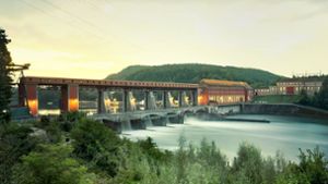 Voith-Technologie steckt auch im Wasserkraftwerk Eglisau in der Schweiz. Foto: Voith/Susanne Wegner