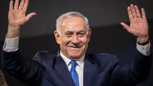 Ministerpräsidenten Benjamin Netanjahu bleibt in Israel an der Macht. Foto: dpa