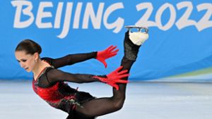 Der Fall Kamila Walijewa bei Olympia 2022 nimmt dramatische Züge an. Foto: dpa/Peter Kneffel